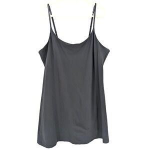 Abercrombie & Fitch Black Traveler Mini Dress XL Tall Athleisure Tennis Active